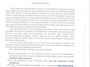 Sıfır Atık Projesi